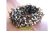 Grass Style Beaded Stretch Bracelets Women 